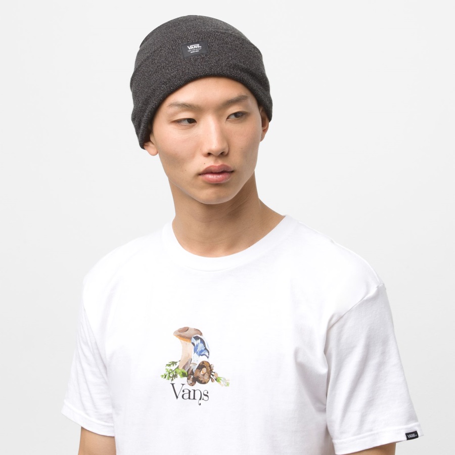 Vans Mte Cuff Bonnet Noir Chiné