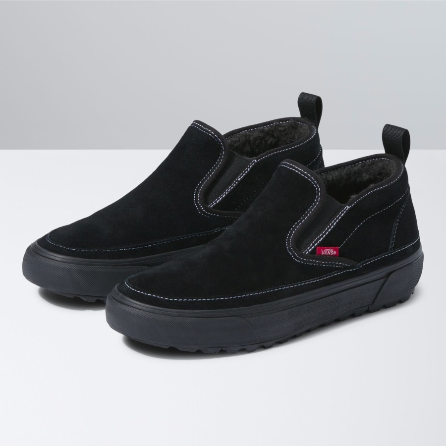 Vans Mid Slip Mte-1 Noir-noir-daim