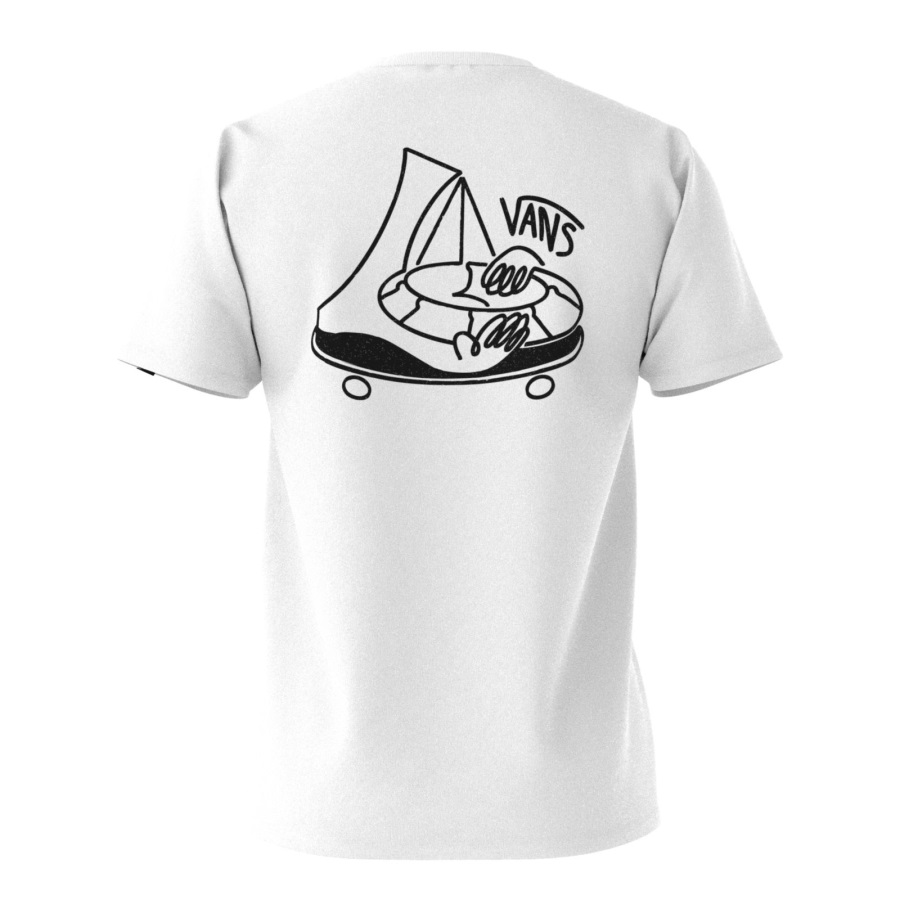 Tee Shirt Vans Montreal Olympic Skatepark Blanc