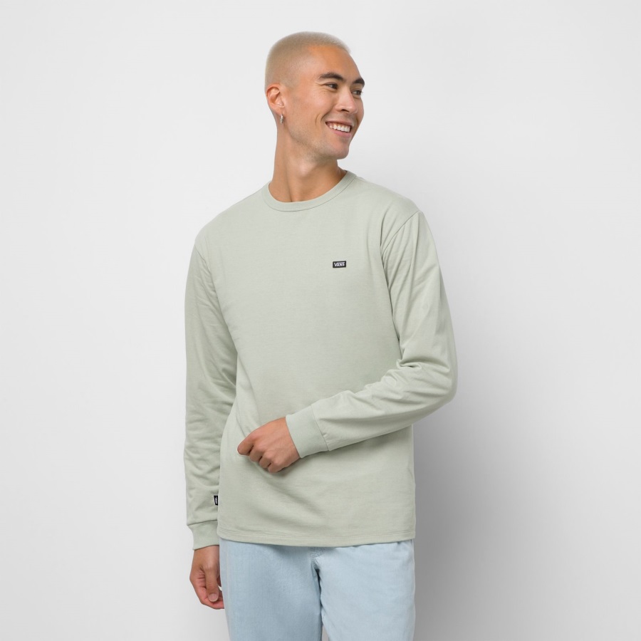 Vans Off The Wall T-shirt Classique à Manches Longues Desert Sage