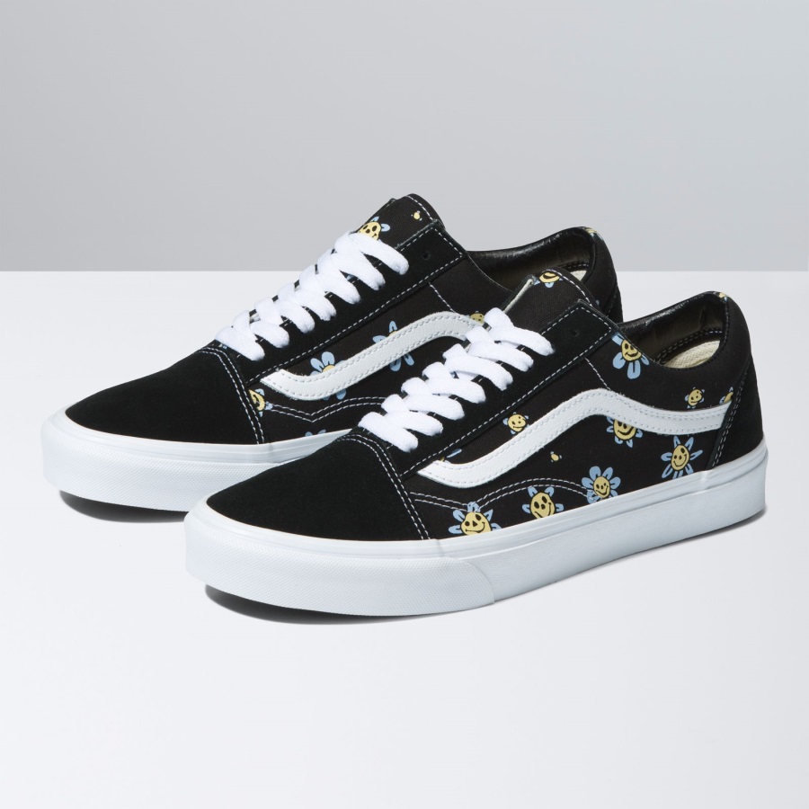Vans Old Skool Noir-jaune