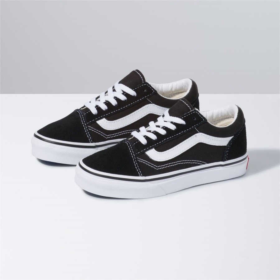 Vans Old Skool Enfants Noir-true White