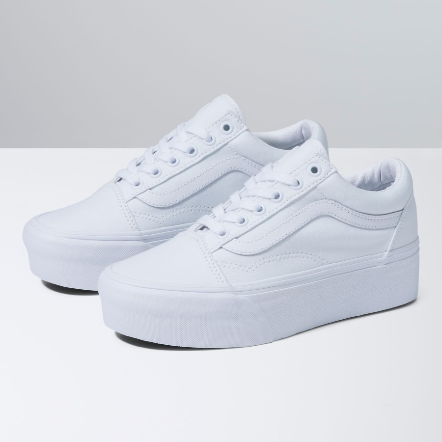 Vans Old Skool Stackform Vrai Blanc