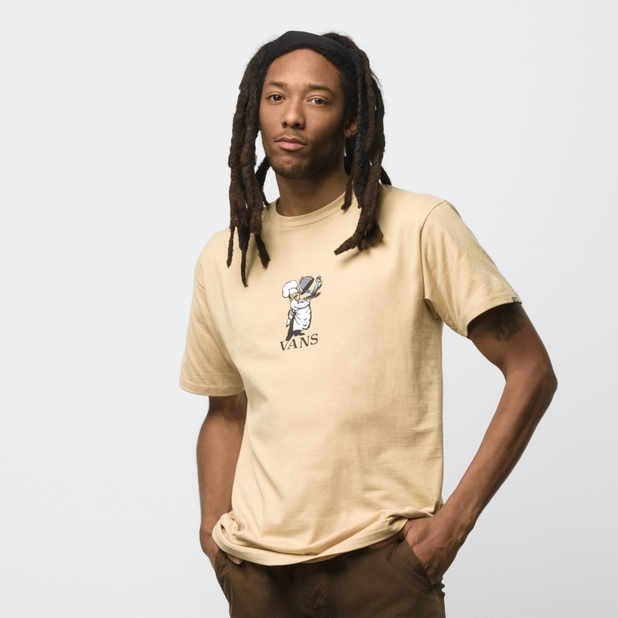 Vans Order Up T-shirt Taos Taupe