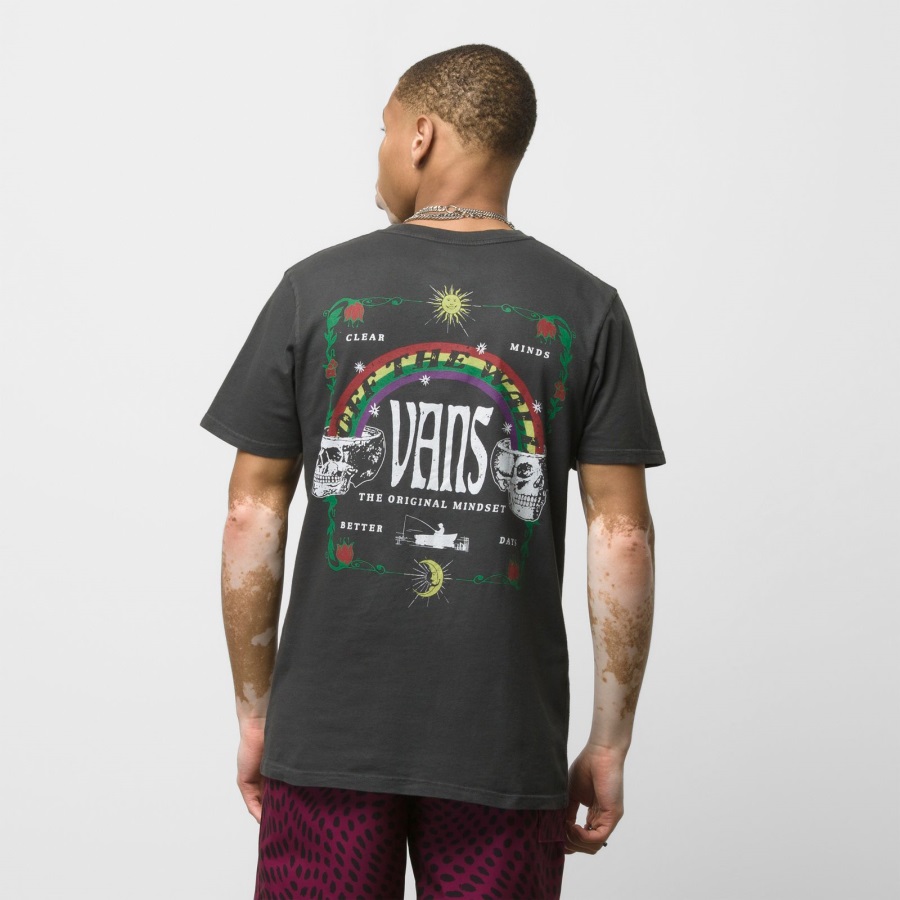 T-shirt Vans Original Mindset Noir