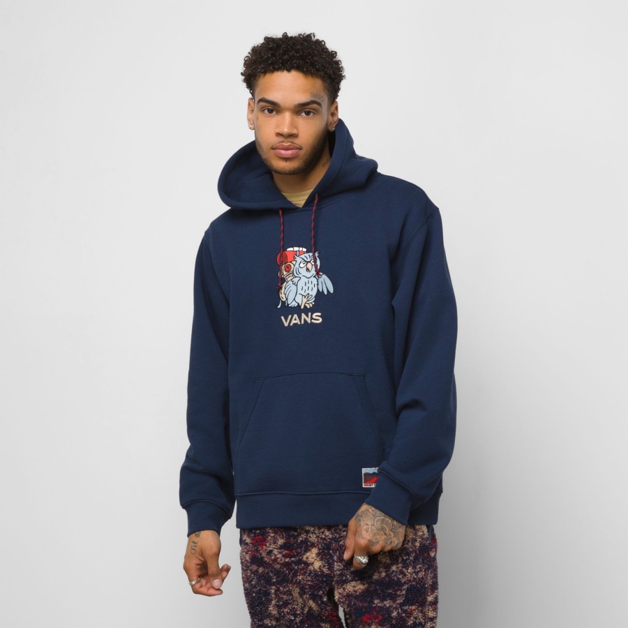 Vans Outdoor Club Sweat à Capuche Dress Blues