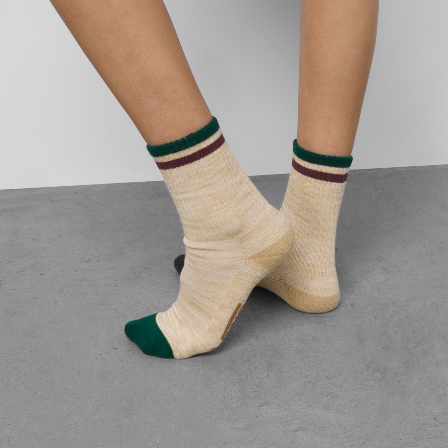 Vans Parklane Crew Sock Taille 6.5-10 Taos Taupe