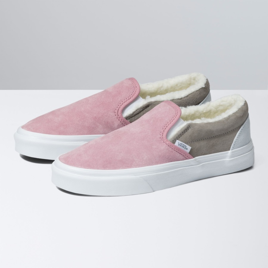 Vans Pig Suede Sherpa Classic Slip-on Multicolore