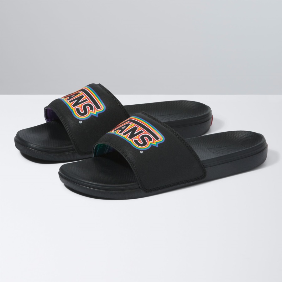 Vans Pride La Costa Slide-on Noir-noir