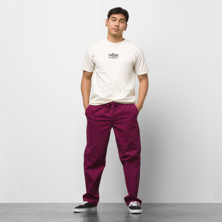 Vans Range Loose Tapered Elastic Waist Pant Purple Potion