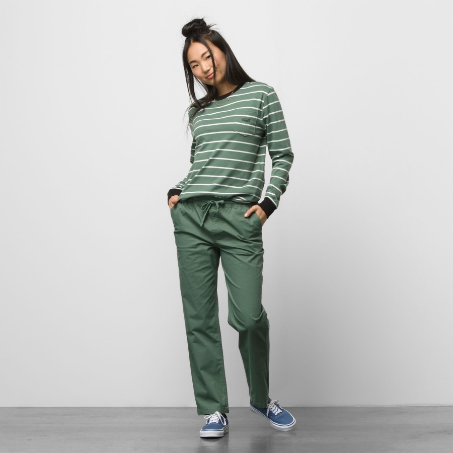 Vans Range Pantalon Décontracté Vert Canard