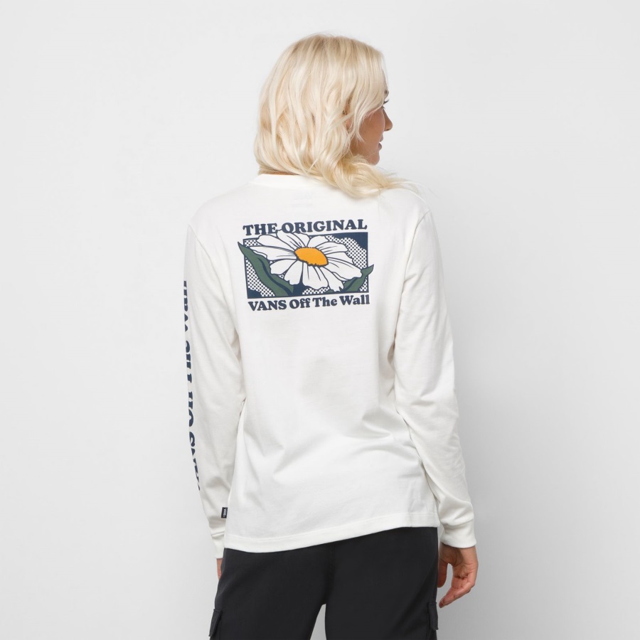 Vans Sevvy T-shirt Bff à Manches Longues Guimauve