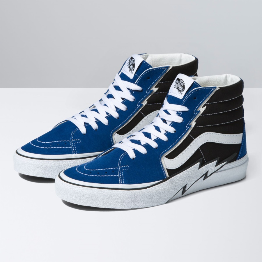 Vans Sk8-hi Bolt True Bleu-noir