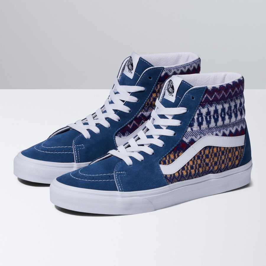 Vans Sk8-hi Fair Isle Bleu-multi