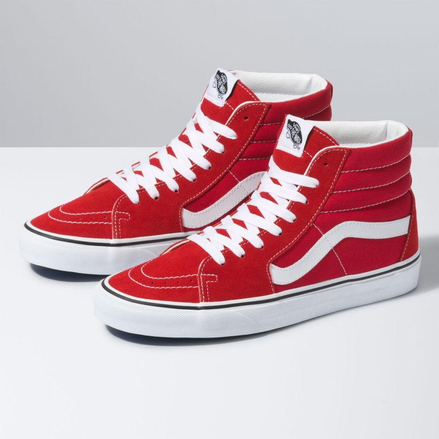 Vans Sk8-hi Racing Red-true White