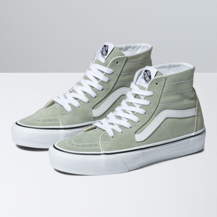 Vans Sk8-hi Théorie Des Couleurs Fuselées Sauge Du Désert