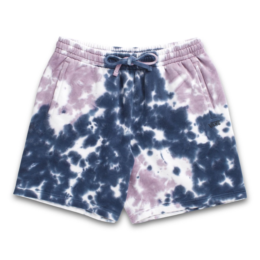 Vans Tie Dye Loose Fleece 19" Short Sureau-Robe Blues
