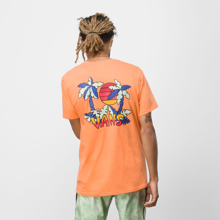 Vans Tiki Palms T-shirt Melon