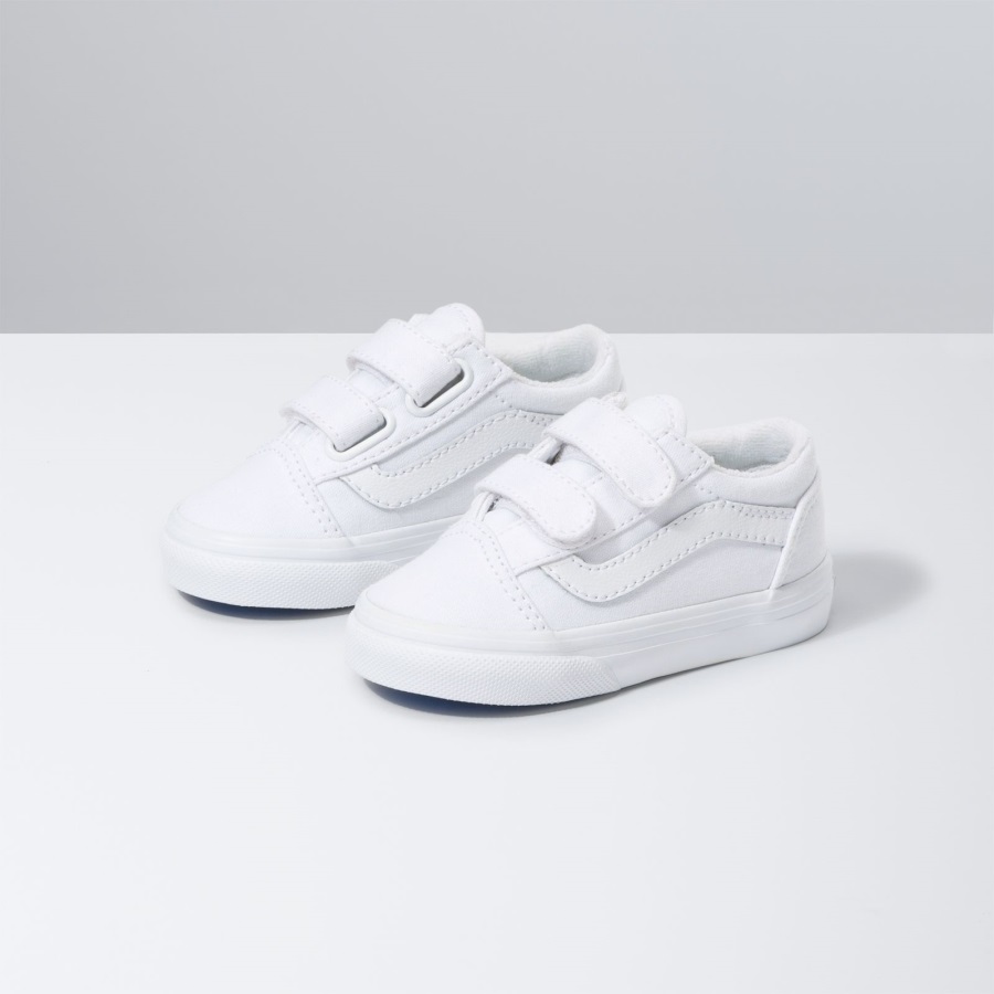 Vans Bambin Old Skool V True White-true White