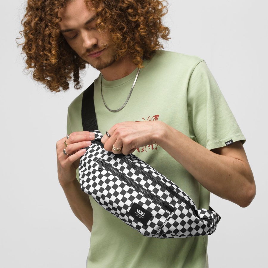 Vans Ward Cross Body Pack Carreaux Noir-blanc