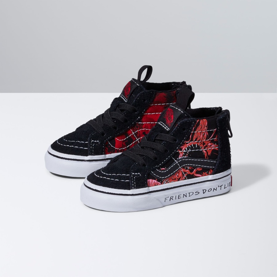 Vans X Choses étranges Bambin Sk8-hi Zip Choses étranges