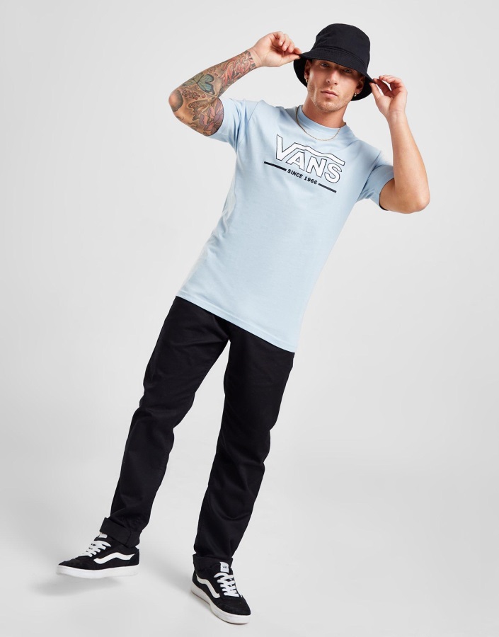 Vans Flying V Sketch T-shirt Bleu