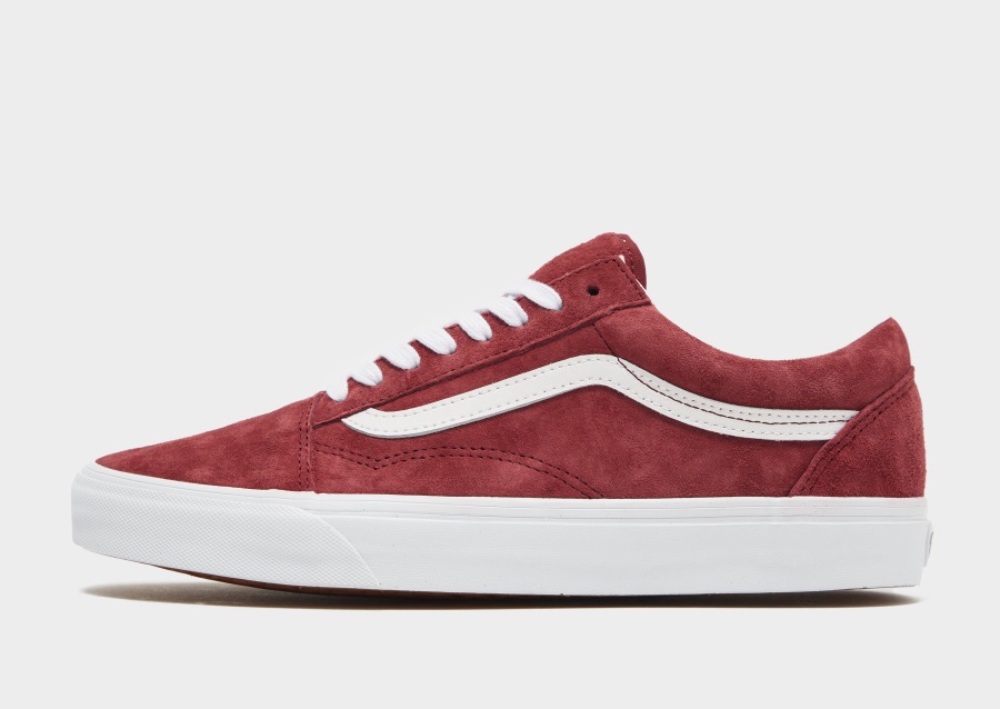 Vans Old Skool Cochon Daim Rouge