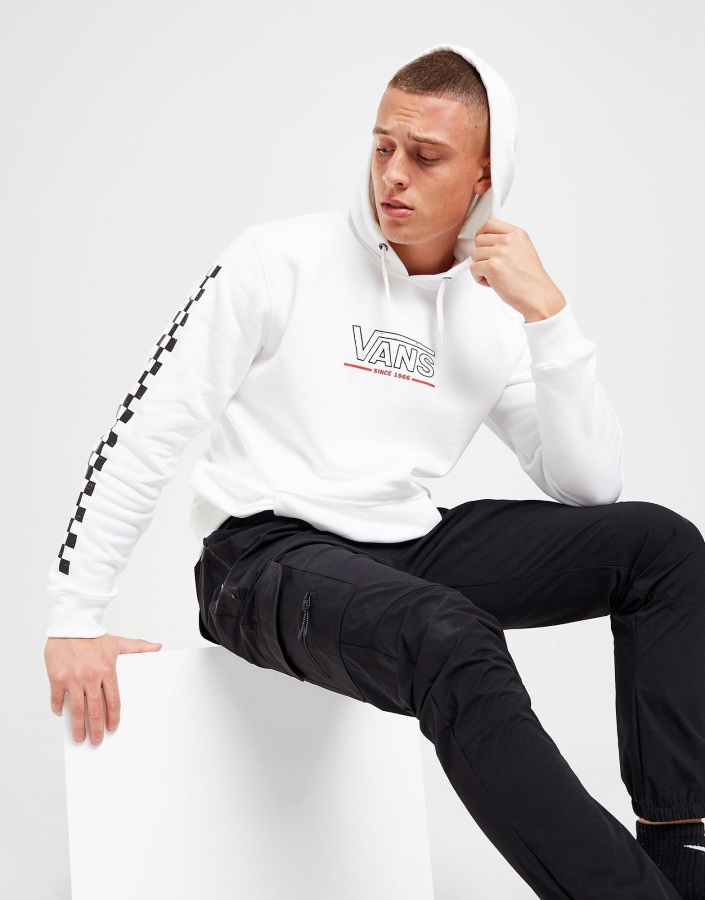 Vans Croquis Sweat à Capuche Blanc