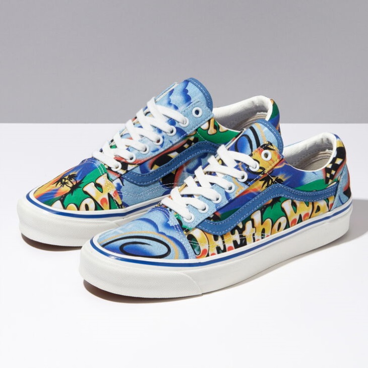 Vans Anaheim Factory Old Skool 36 Dx Airbrush-true White