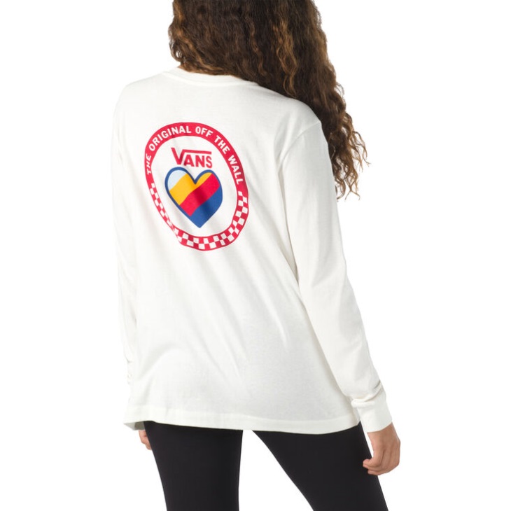 Vans Anaheim Arc-en-ciel Petit Ami T-shirt Guimauve