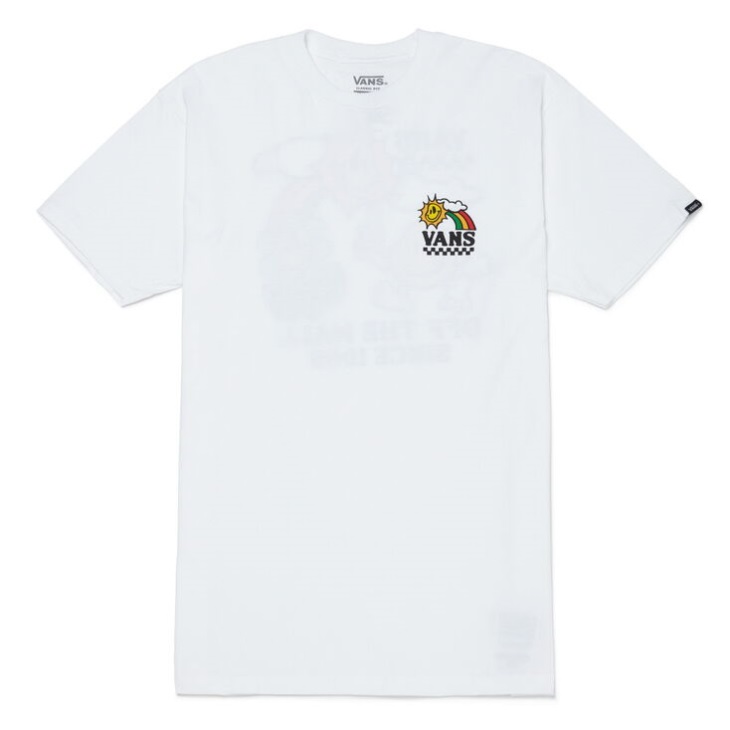 T-shirt Vans Better Day Blanc