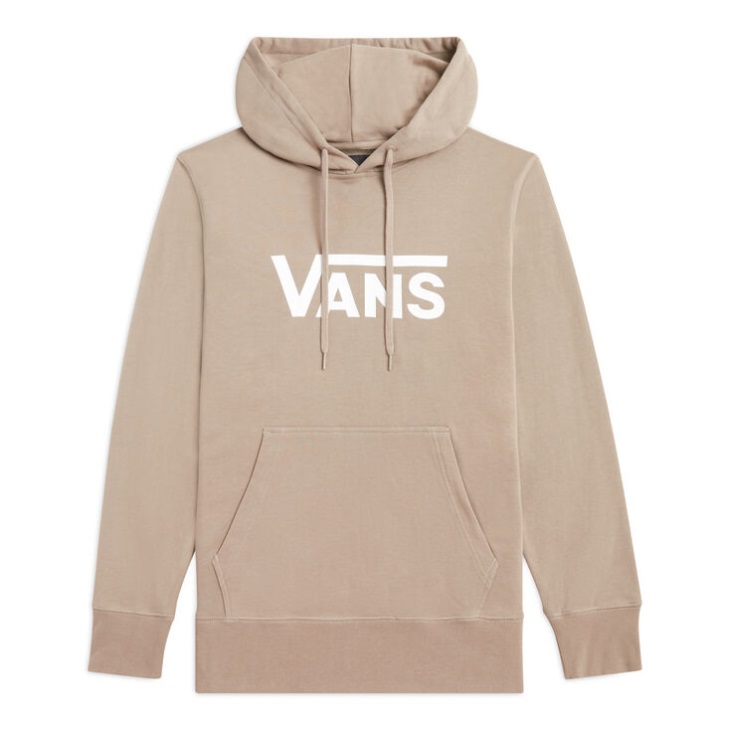 Vans Sweat à Capuche Avec Gros Logo Taupe Du Désert