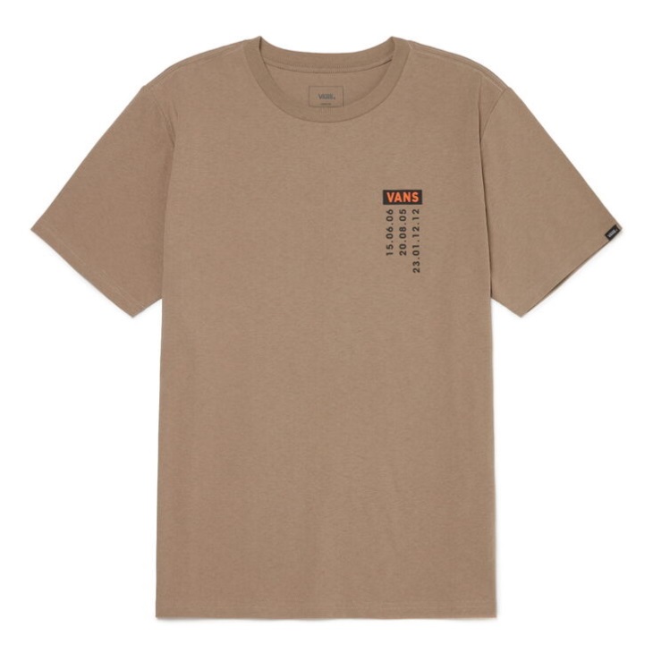 Vans Camper Sl Logo T-shirt Manches Courtes Désert Taupe