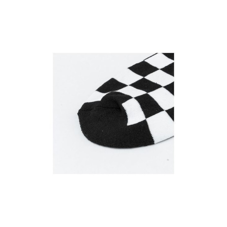 Chaussettes Vans Checkerboard Crew (taille 6,5-9 1 Pack) Carreaux Noir-blanc