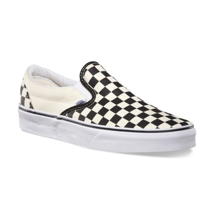 Vans Classic Slip-on Noir-blanc-blanc