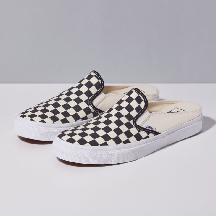 Vans Classic Slip-on Mules Noir-blanc