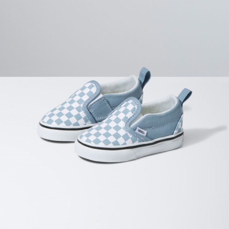 Vans Color Theory Bambin Slip-on V Ashley Bleu