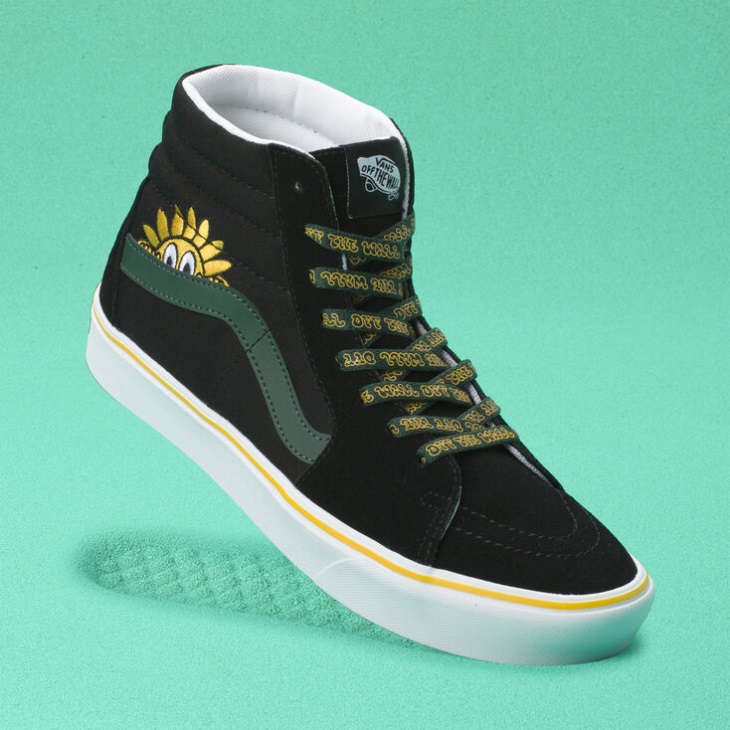 Vans Comfycush Sk8-hi Noir-sycamore
