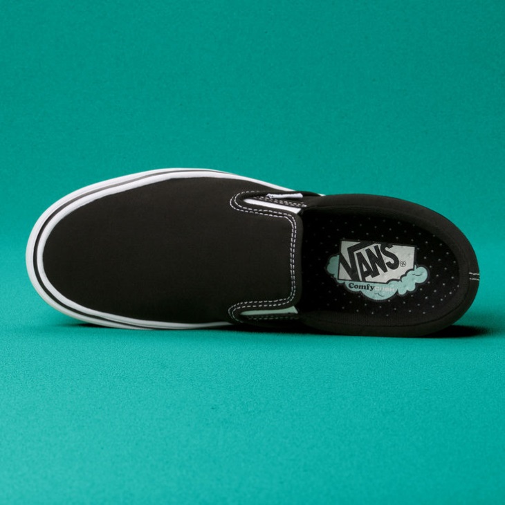 Vans Comfycush Slip-on (classic) Noir-true White