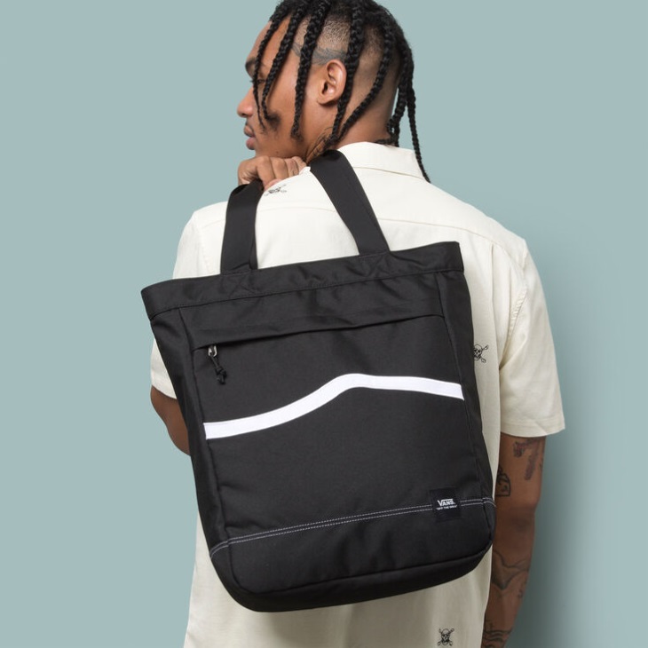 Vans Construct Tote Bag Noir-blanc