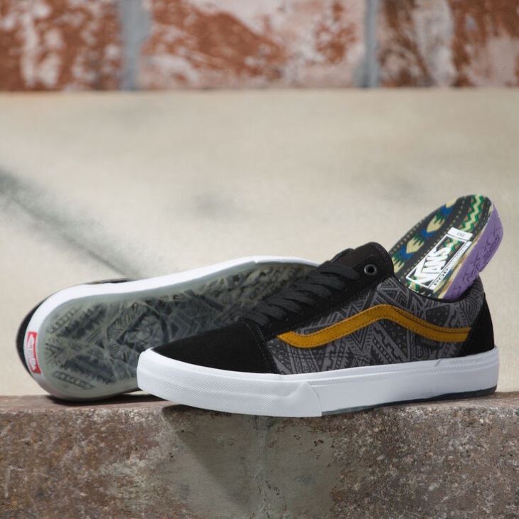 Vans Courage Adams Bmx Old Skool Noir-marron Doré