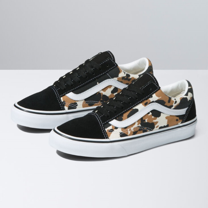 Vans Vache Multi Couleur Old Skool Vache Multi Couleur