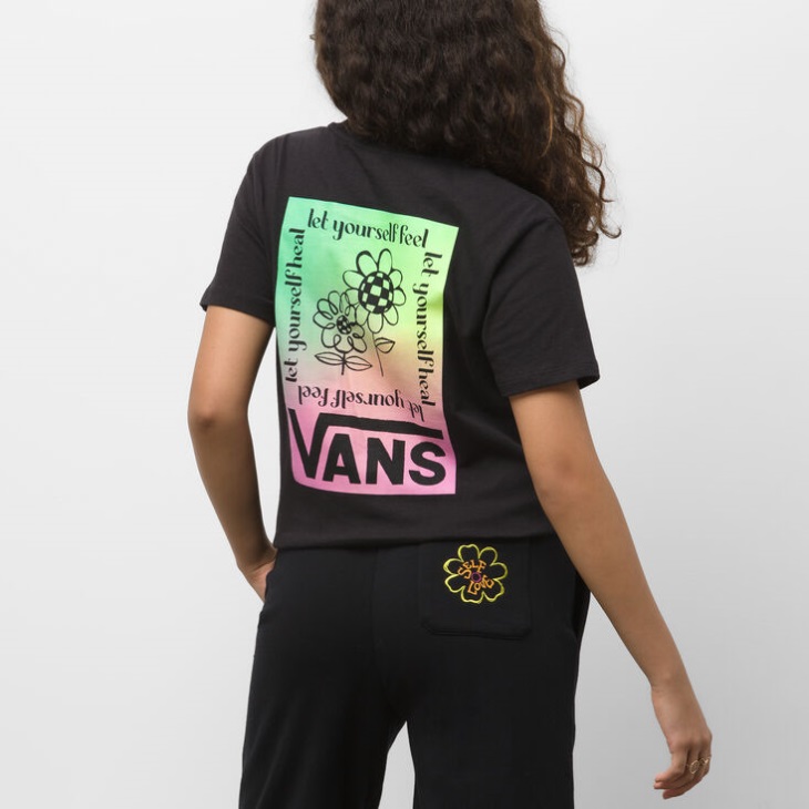 Vans Cultivate Care Petit Ami T-shirt Noir