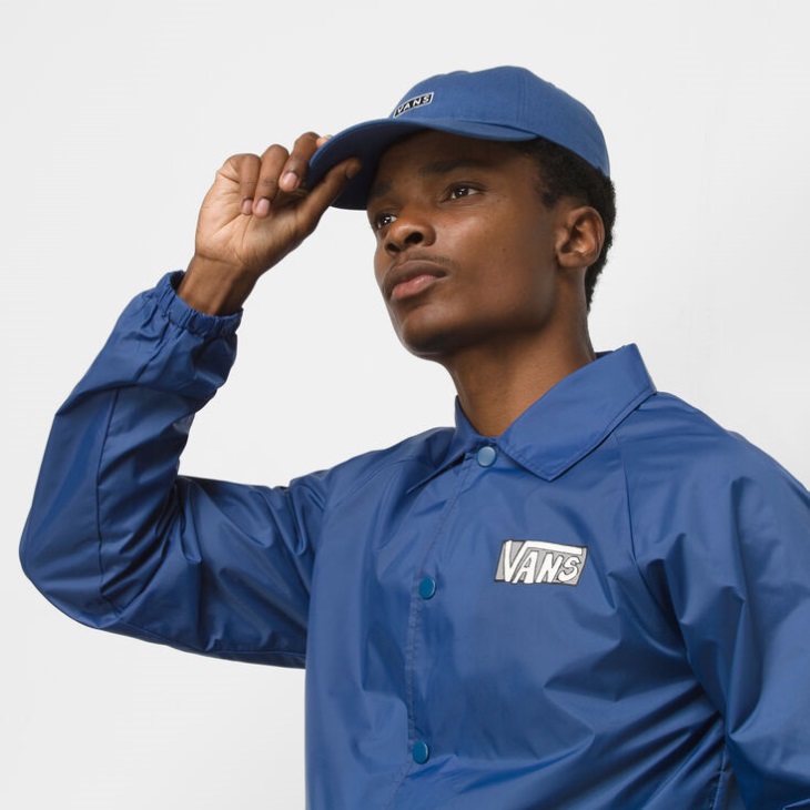 Vans Casquette Bill Jockey Incurvée Bleu Marine