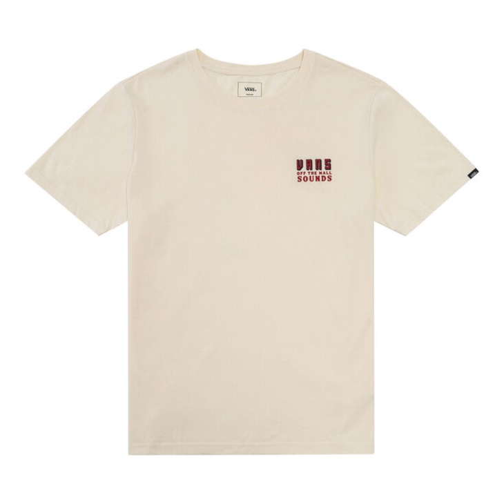 Vans Cute Serpent Gx T-shirt Manches Courtes Blanc Antique