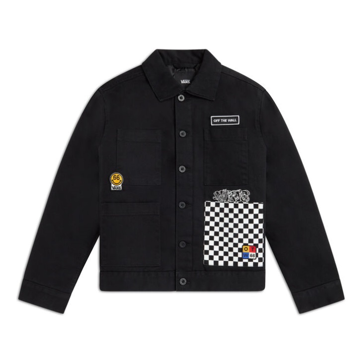 Veste De Travail Vans Diy Noir