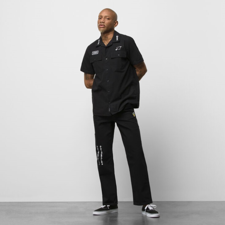 Vans Elijah Berle Pantalon De Charpentier Ample Noir