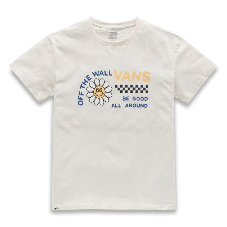 Vans T-shirt Graphique Guimauve
