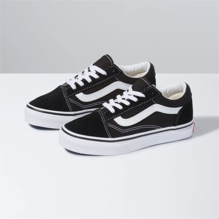 Vans Enfants Old Skool Noir-true White