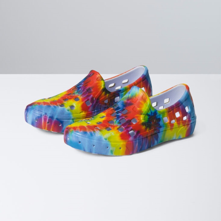Vans Enfants Tie-dye Slip-on Trk Tie-dye